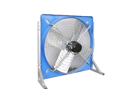 鍍鋅板外殼噴塑牛舍風機YBH-E1000