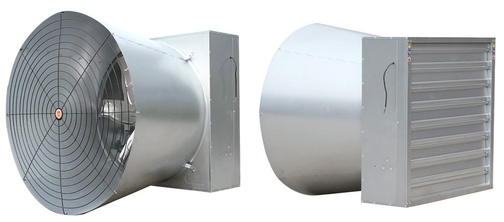 百葉式攏風筒風機